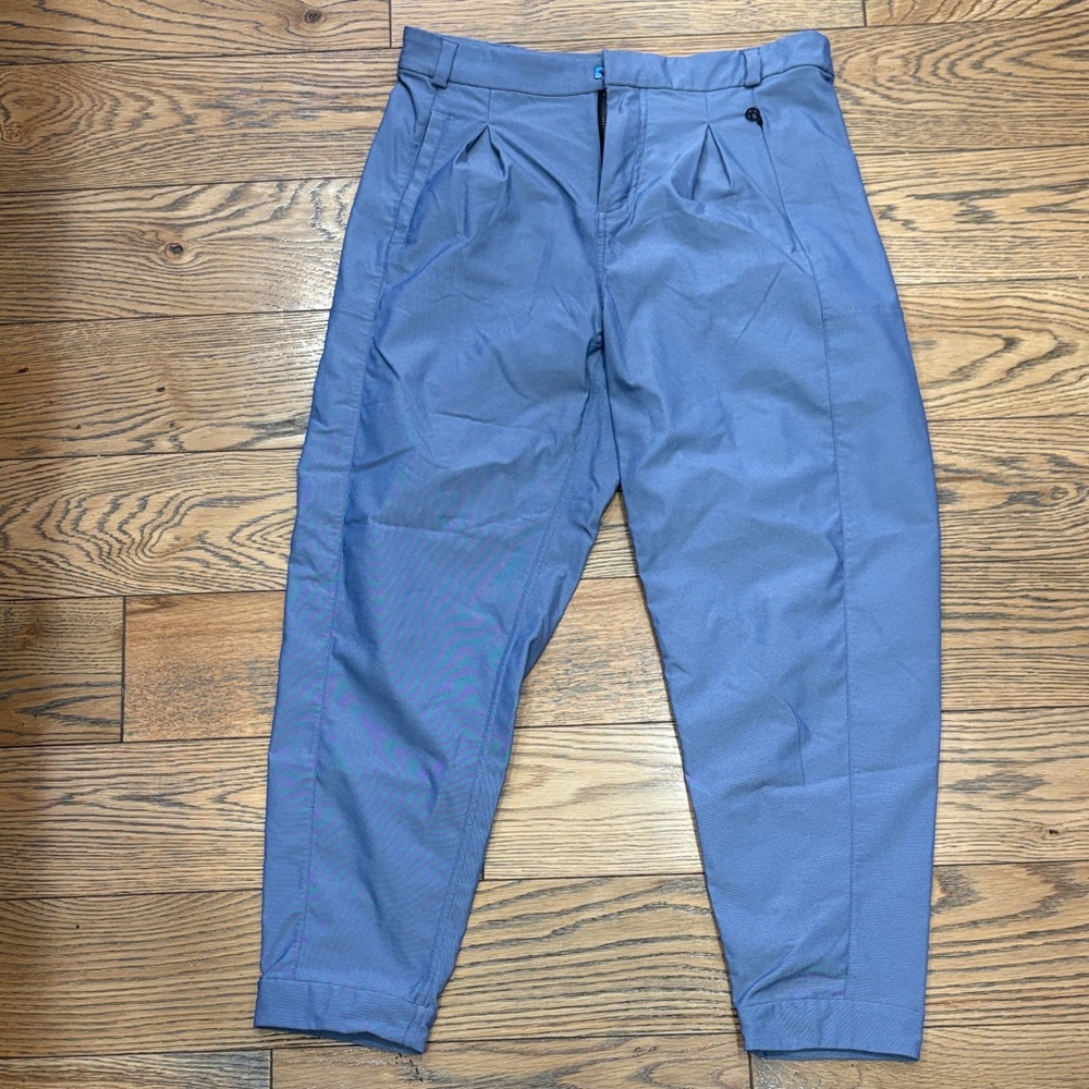 lululemon athletica Blue Chinos Lululemon Your True Trouser High Rise Crop